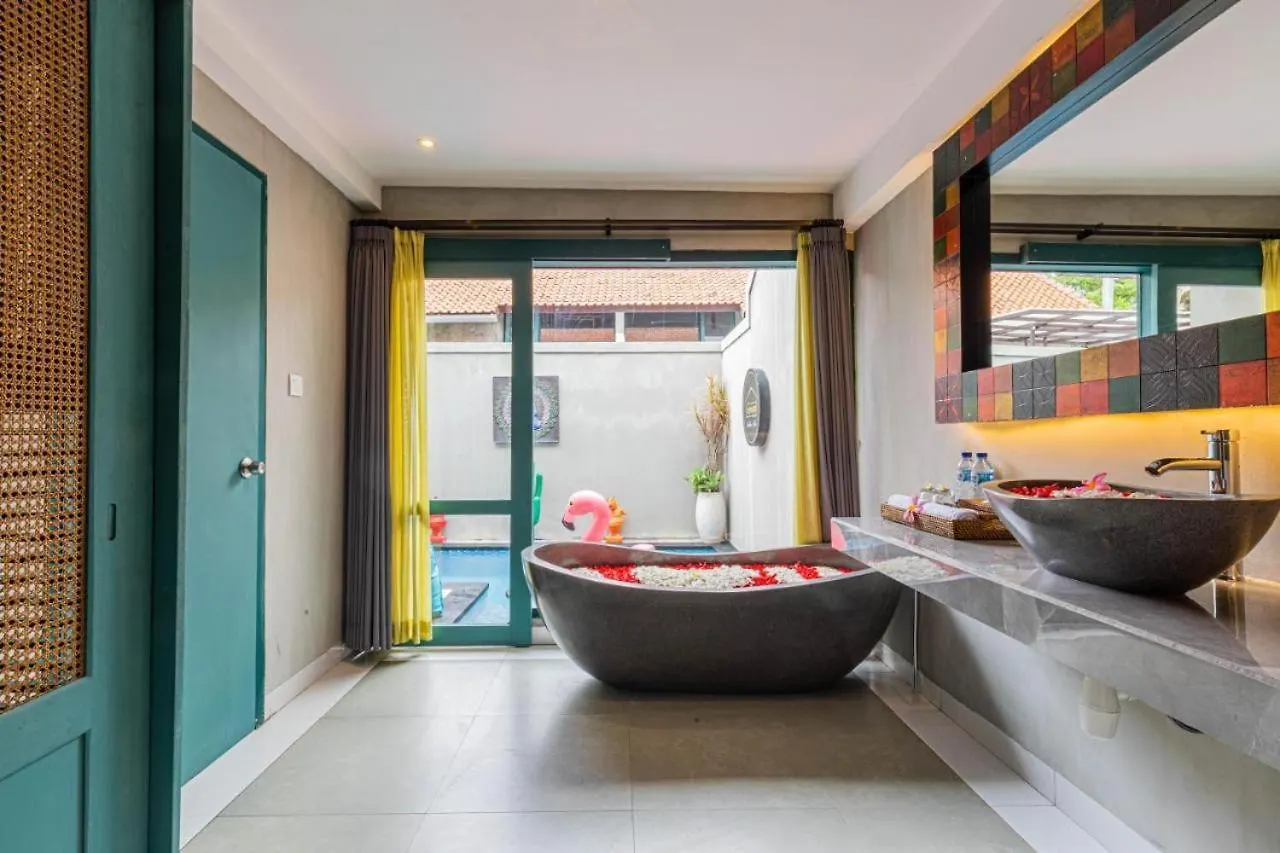Mezzanine Industrial 1 Bedroom Private Villa In Seminyak
